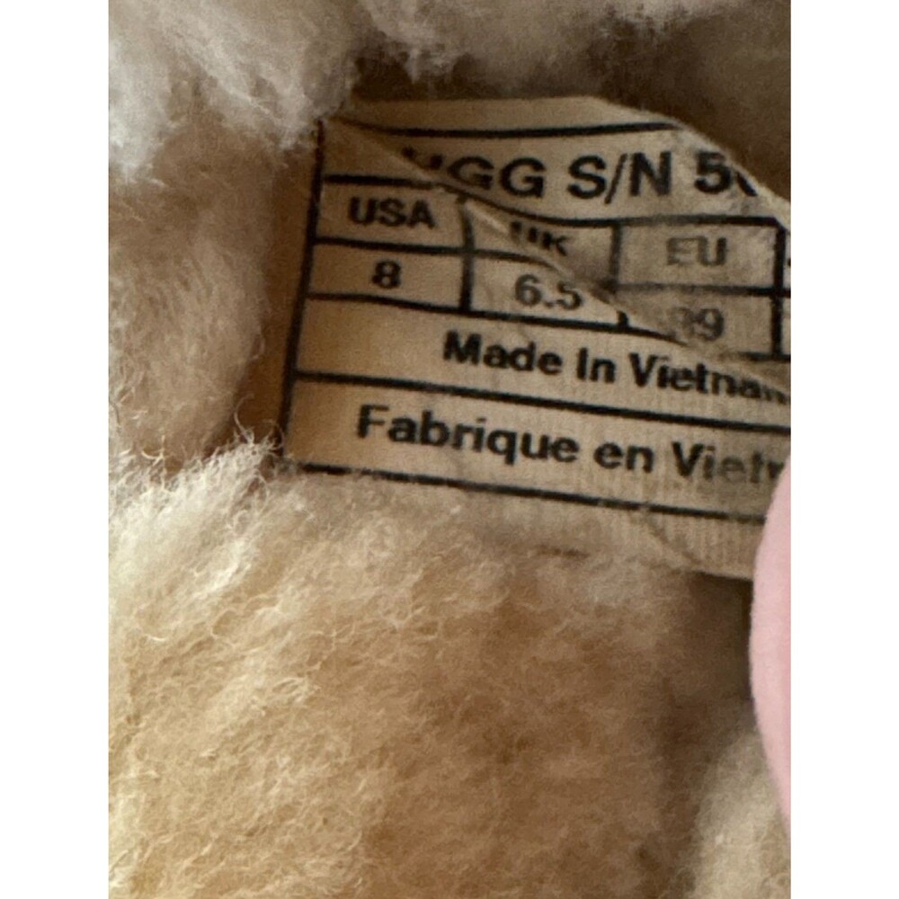 UGG Australia Women Dakota Moccasin Chestnut Slipper US Size 8 - Picture 8 of 13
